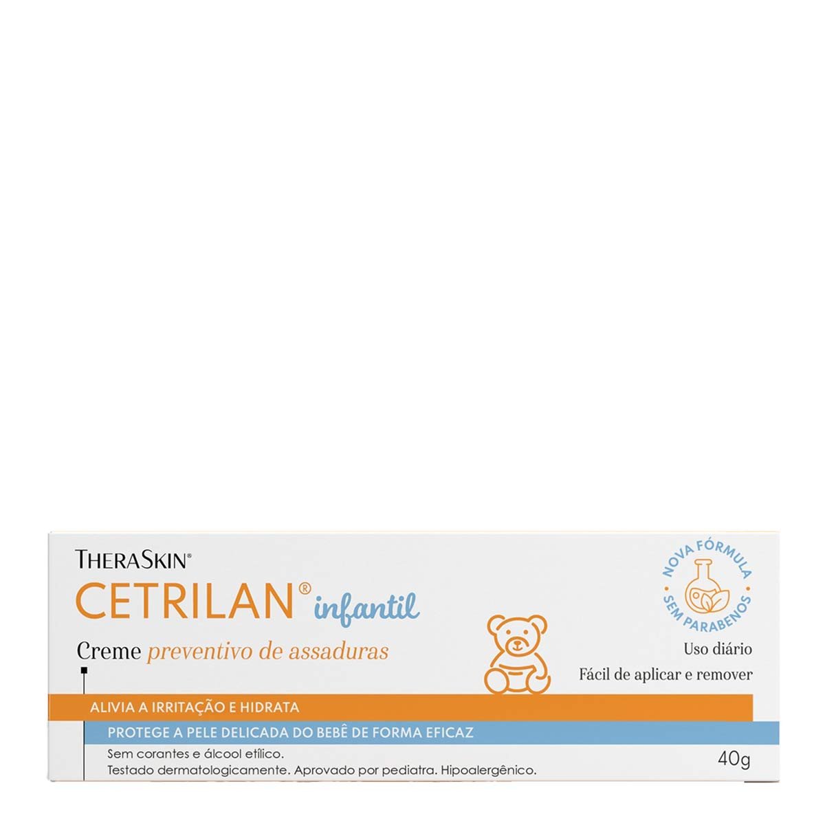 Creme Protetor de Assaduras Cetrilan 40g