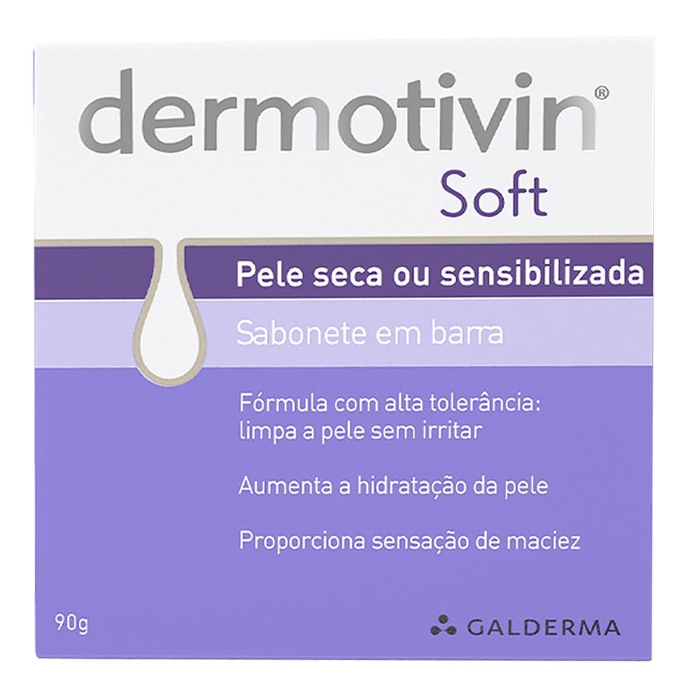 Sabonete Barra Dermotivin Soft 90G