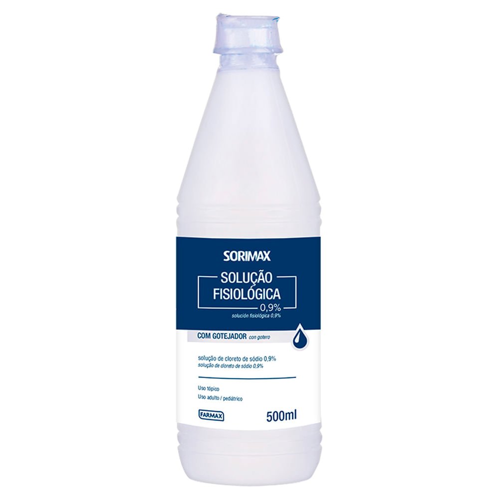 Soro Fisiológico Sorimax Farmax 500ml