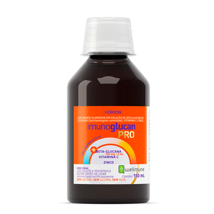 Suplemento Alimentar Imunoglucan Pro 150ml Suspensão Oral