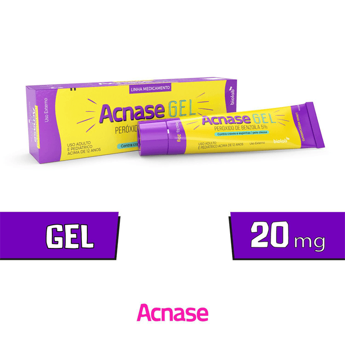 Acnase Gel Antiacne Biolab 20g