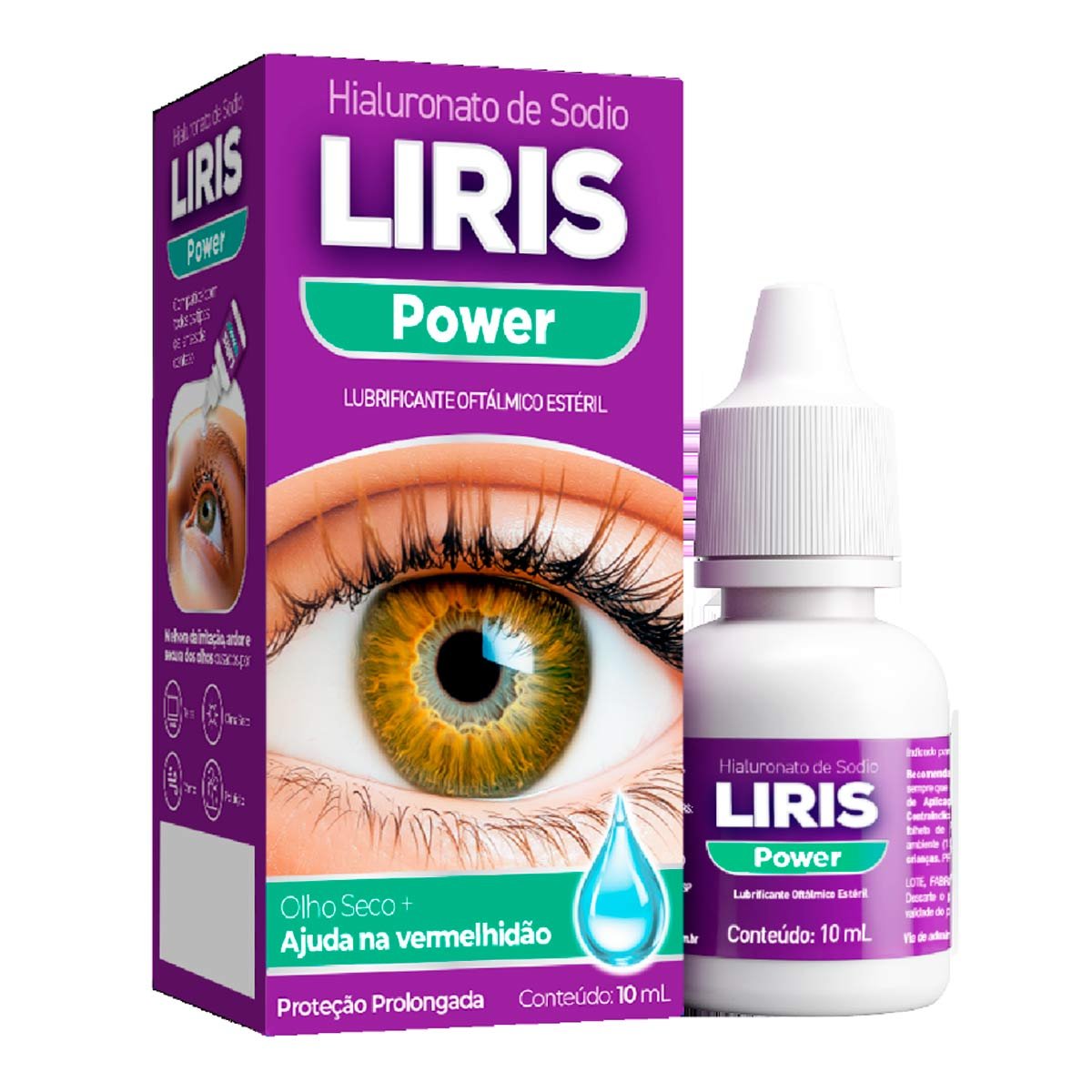 Colírio Lubrificante Liris Power 5mg/ml 10ml