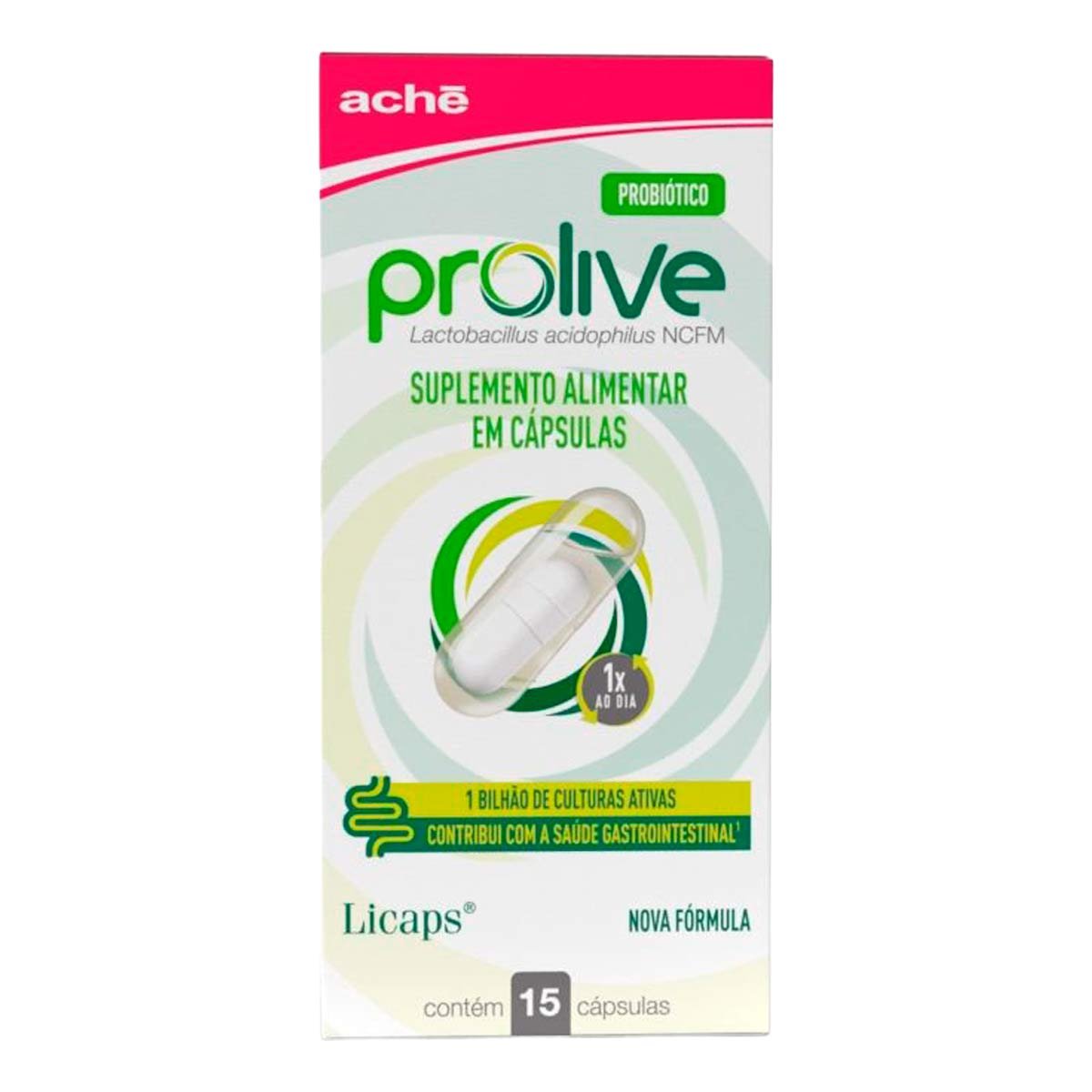 Suplemento Alimentar Prolive 15 Cápsulas