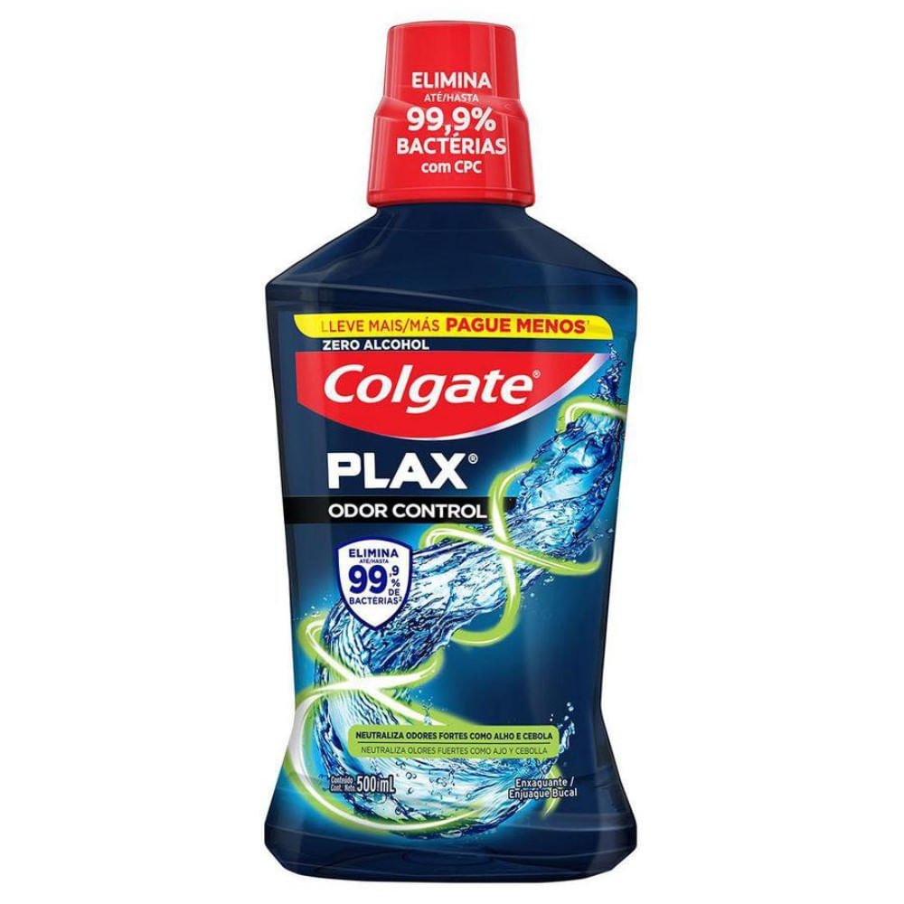 Enxaguante Bucal Colgate Plax Controle Odor 500ml