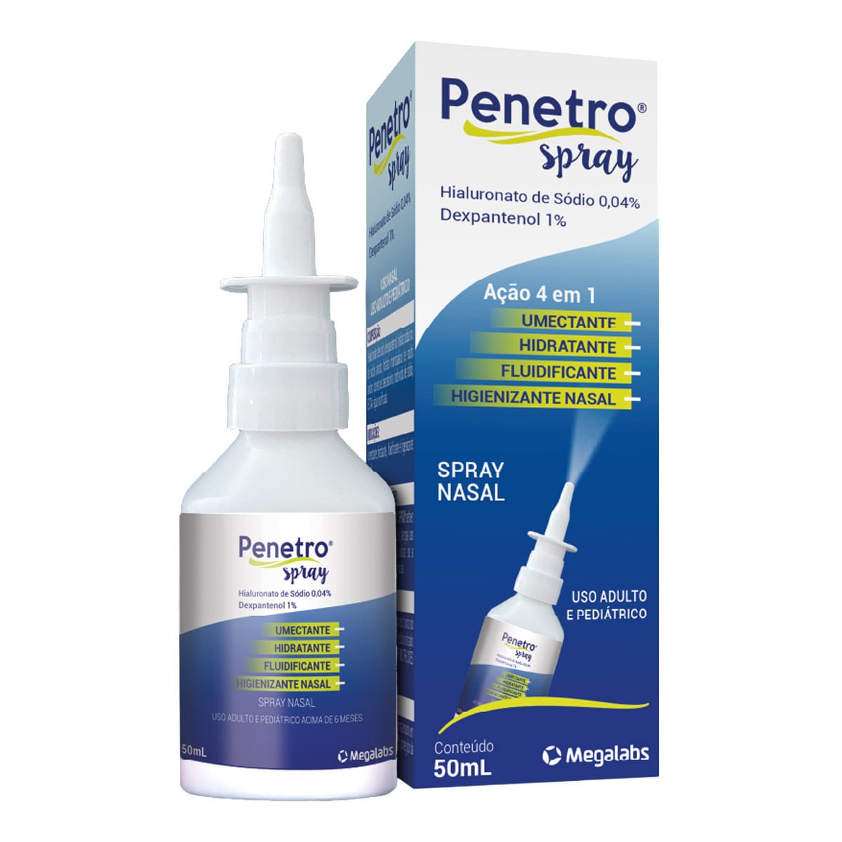 Descongestionante Nasal Penetro Megalabs 50ml Spray