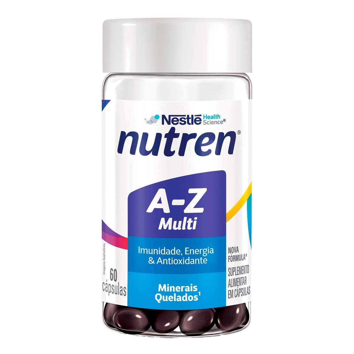 Suplemento Alimentar Nutren Multivitamínico A-Z 60 Cápsulas