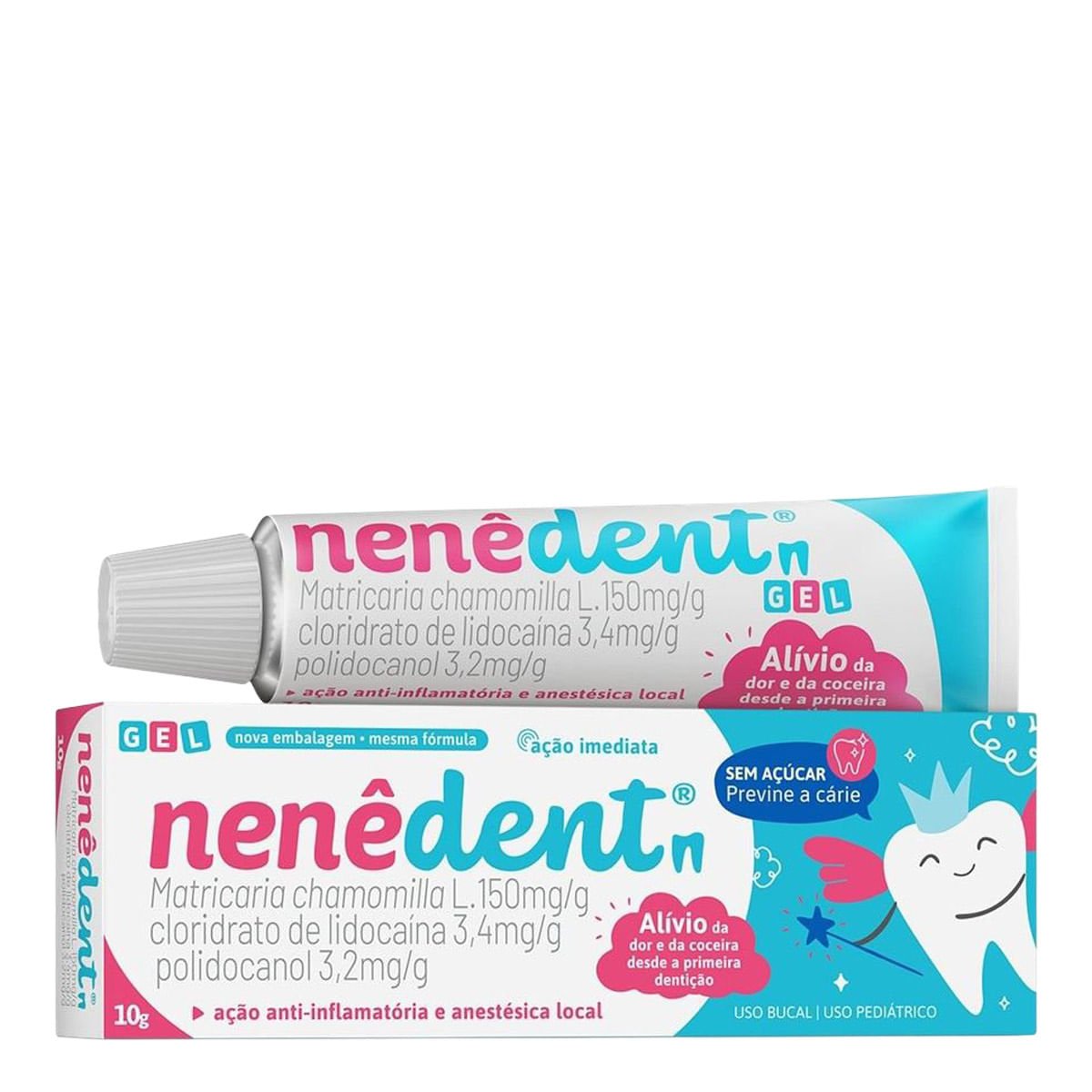 Analgésico Nenê Dent N 10g Gel Gotas