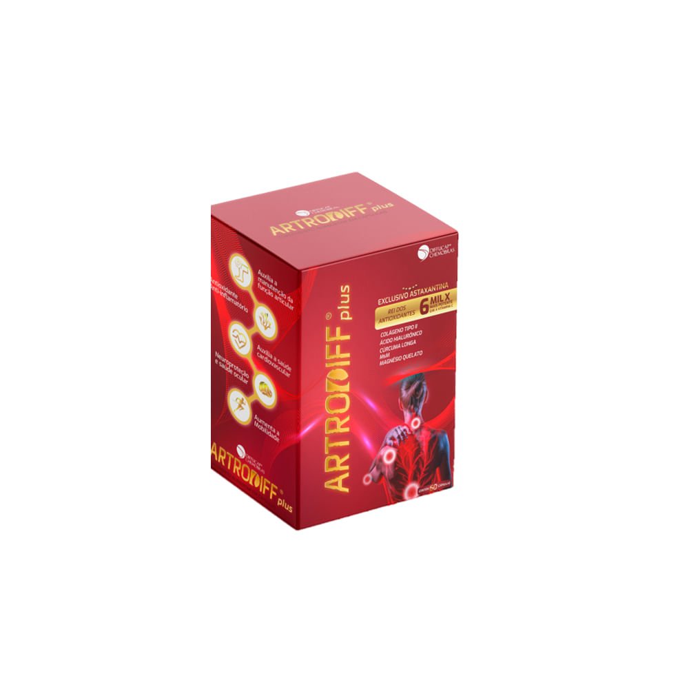 Suplemento Alimentar Artrodiff Plus 60 Cápsulas
