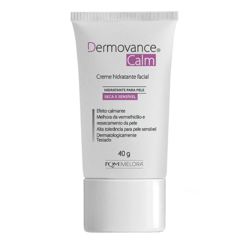 Creme Hidratante Facial Dermovance Calm Pele Seca e Sensível 40g