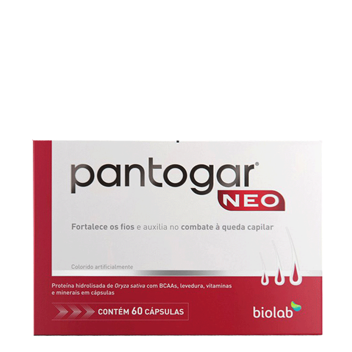 Suplemento Alimentar Pantogar Neo Biolab 60 Cápsulas