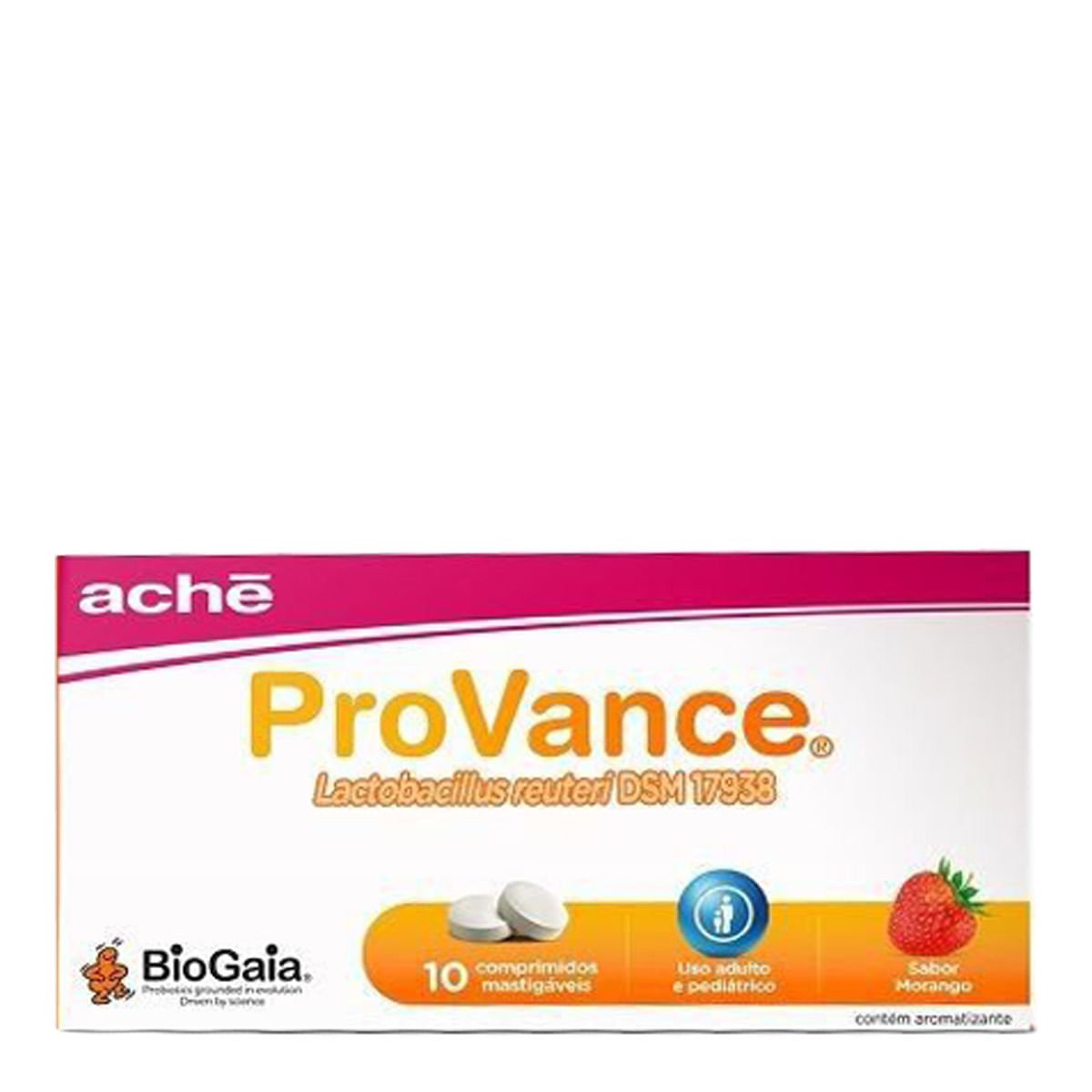 Provance Sabor Morango 10 Comprimidos