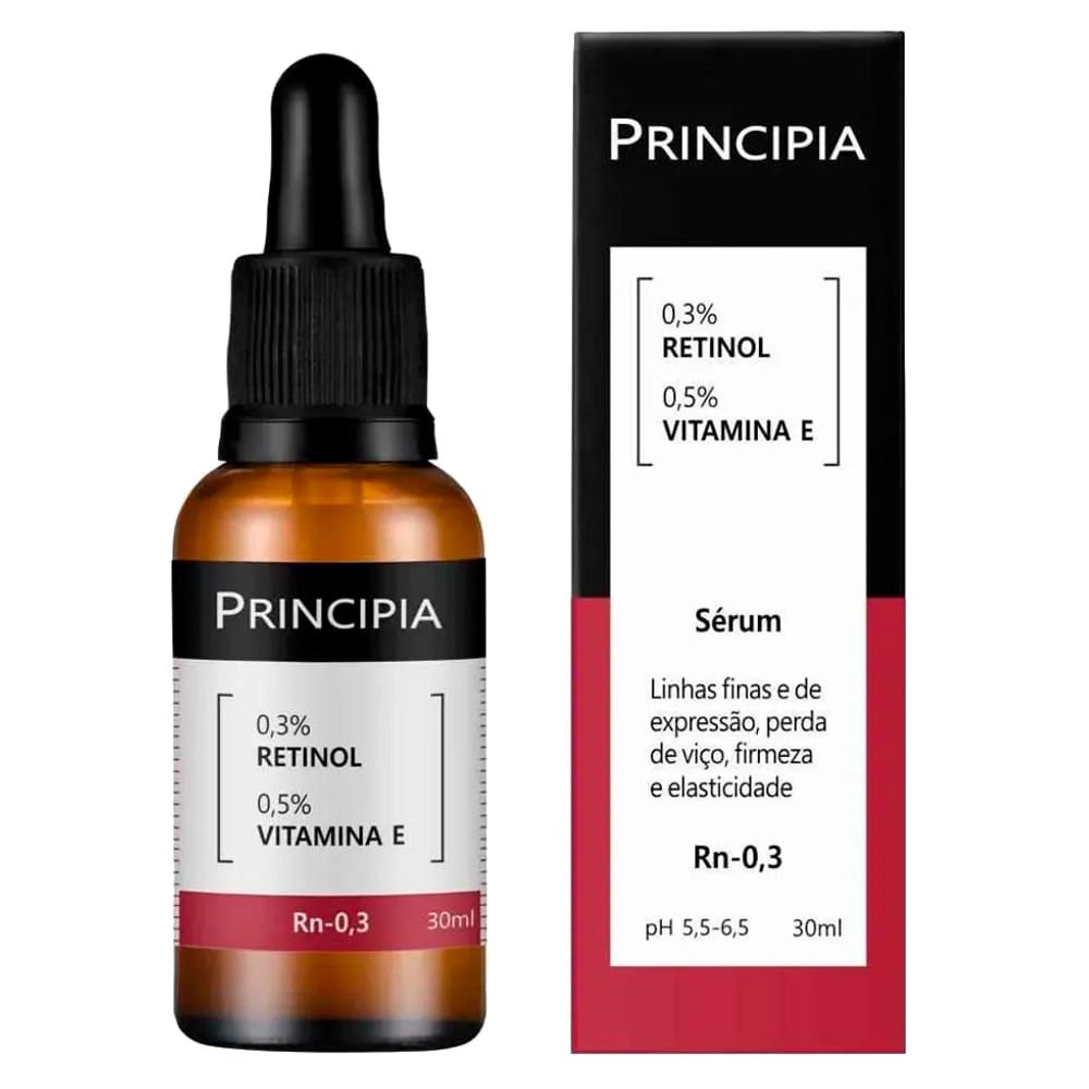Sérum Facial Principia RN-0,3 0,3% Retinol 0,5% Vitamina E 30ml