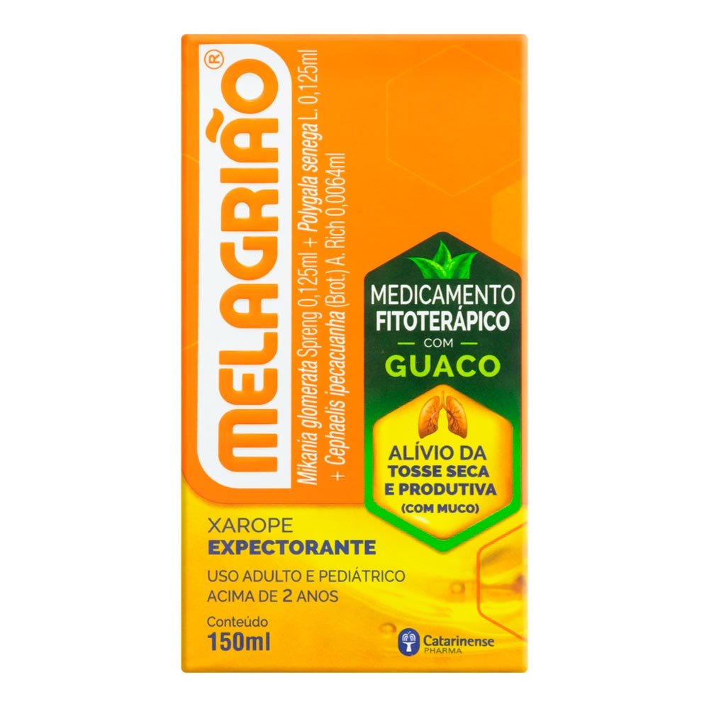 Expectorante Melagrião 150ml Xarope
