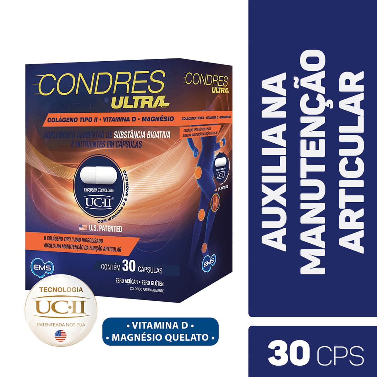 Condres Ultra Colágeno Tipo II 30 Cápsulas