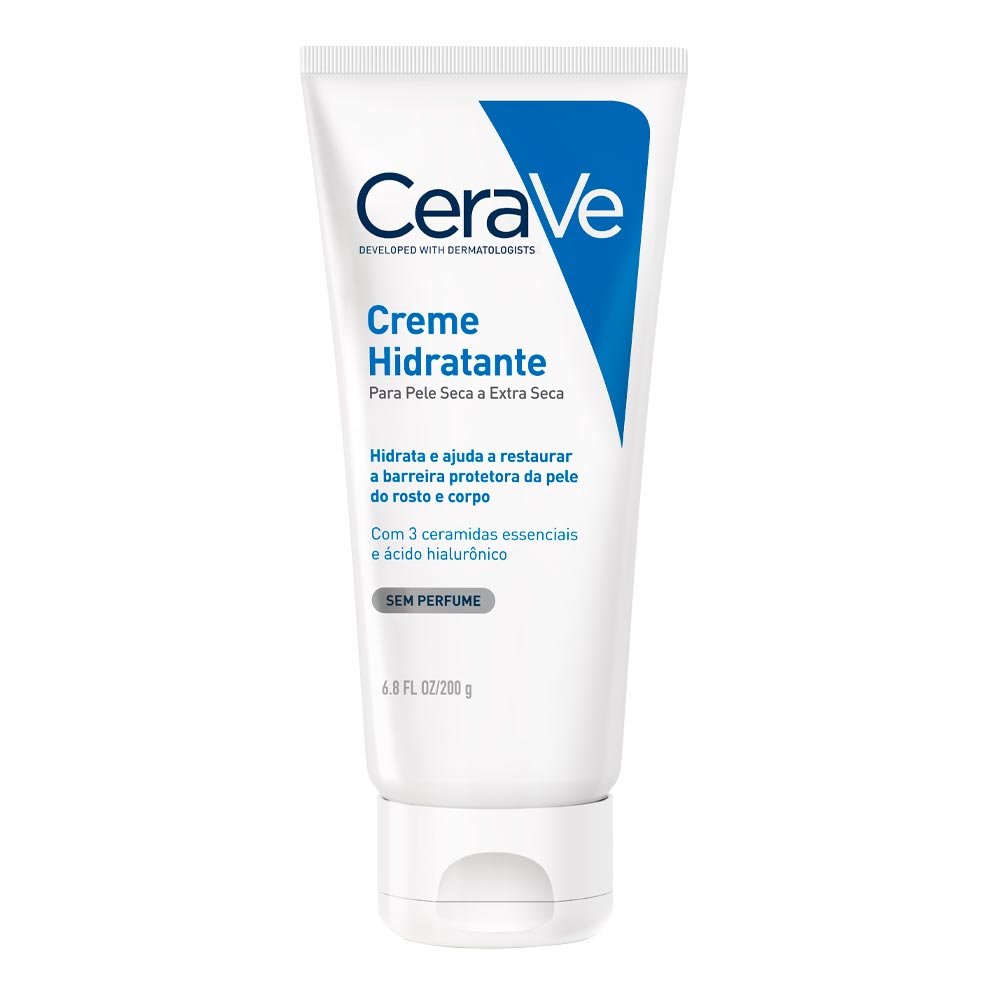 Creme Hidratante para Pele Seca e Extra Seca 48h de Hidratação CeraVe 200g