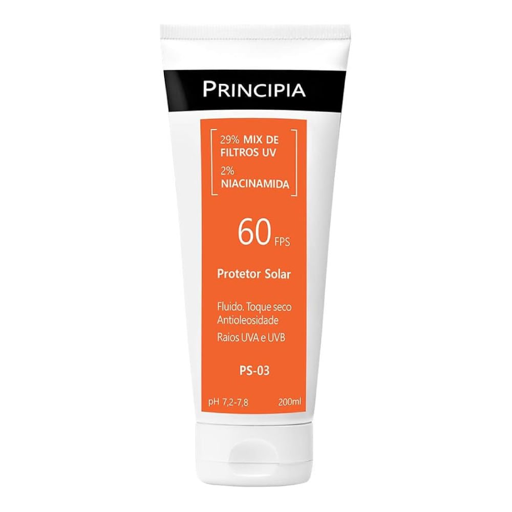 Protetor Solar Principia FPS60 200ml