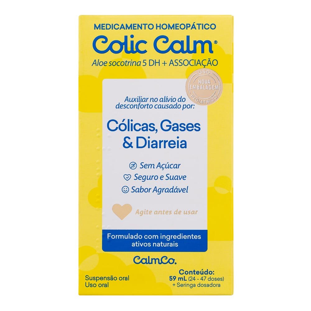 Antigases e Antidiarreico Colic Calm 5DH/ml 59ml
