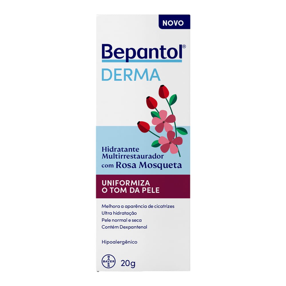 Hidratante Multirrestaurador Bepantol Derma Rosa Mosqueta 20g