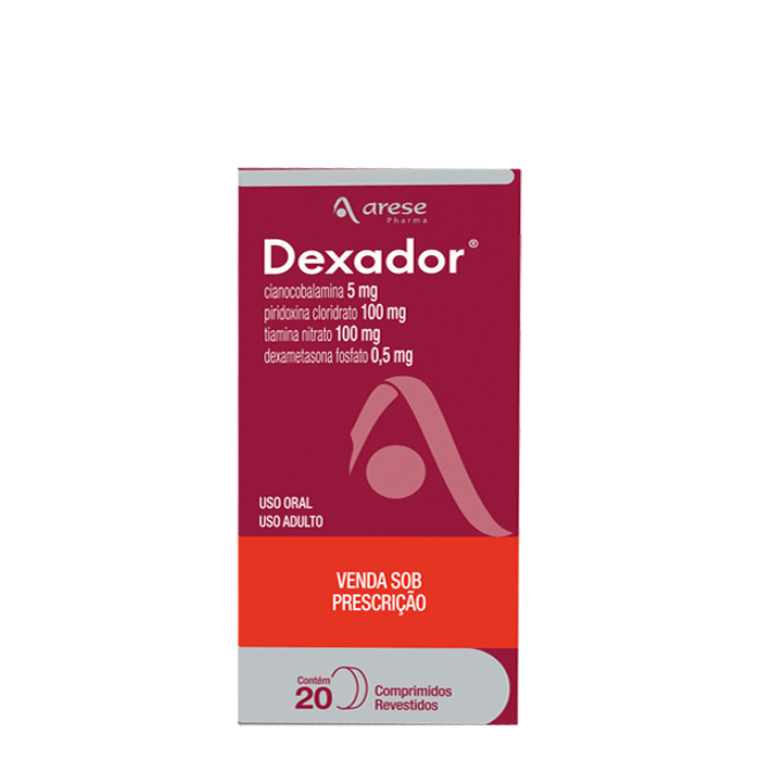 Dexador Cianocobalamina 5000mcg 20 Comprimidos Revestidos