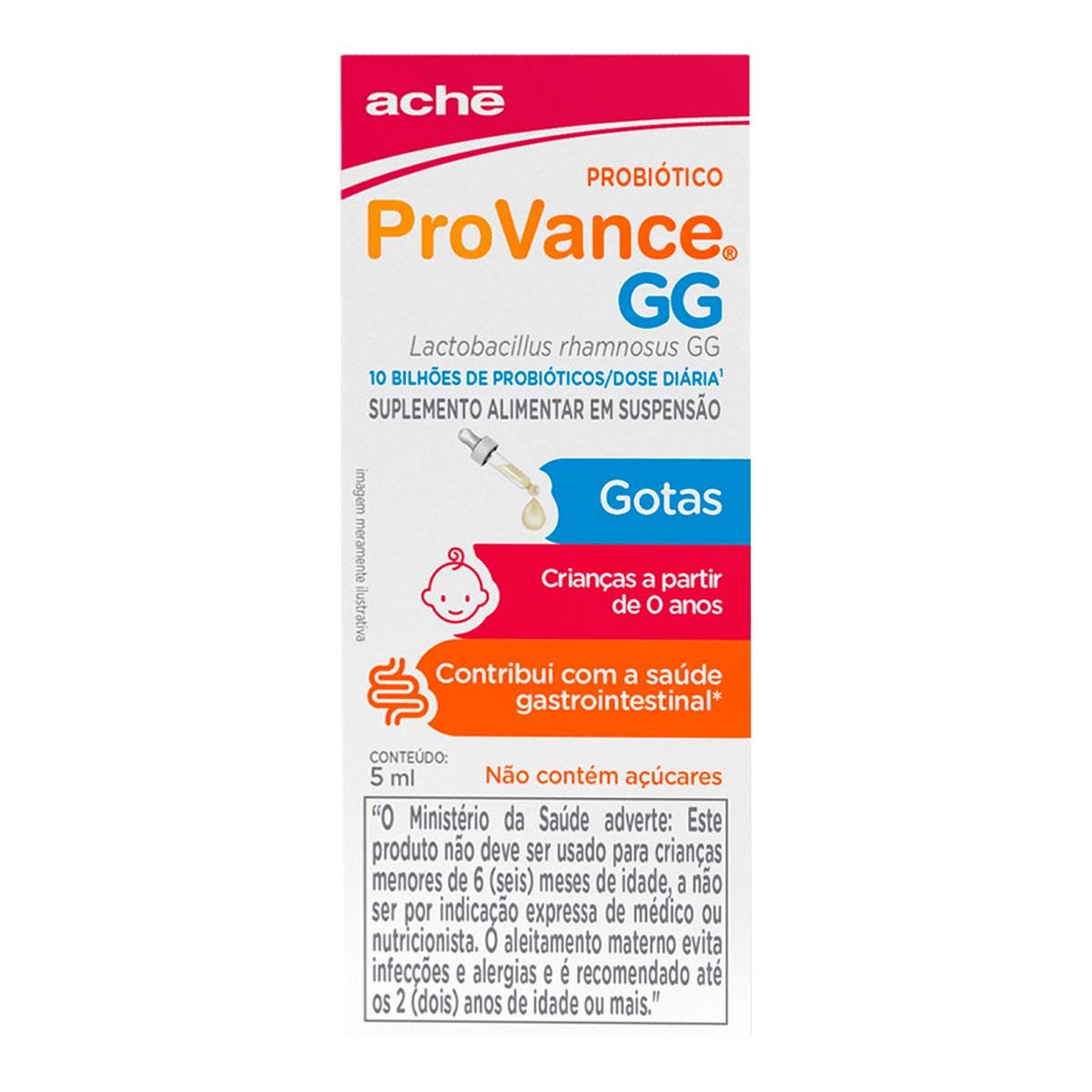 Probiótico Provance GG Aché 5ml Suspensão Gotas