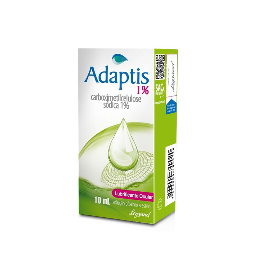 Adaptis 1% Colírio 10ml