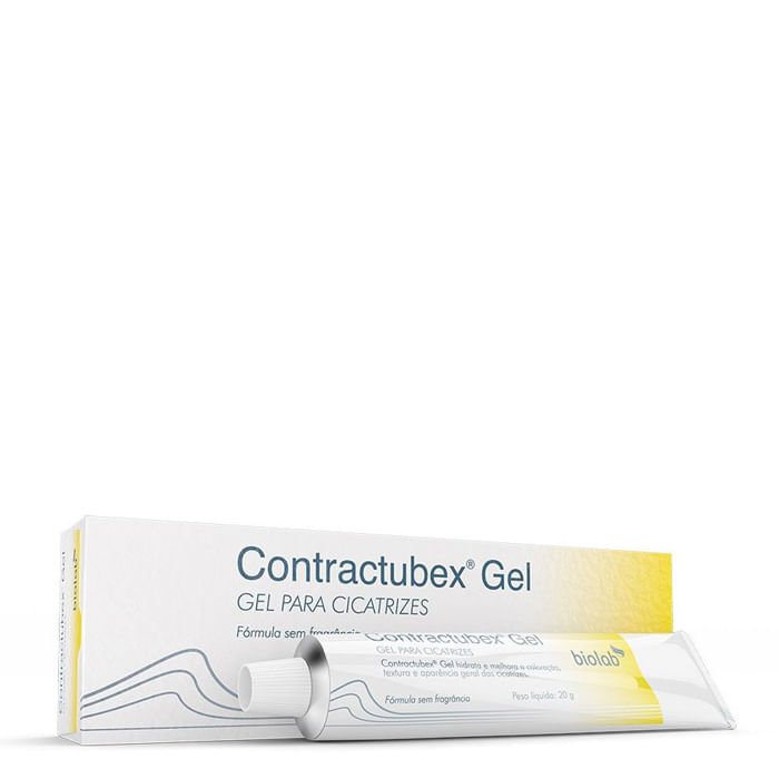 Cicatrizante Contractubex 100mg/g + 10mg/g + 50UI 20g Sem Cheiro