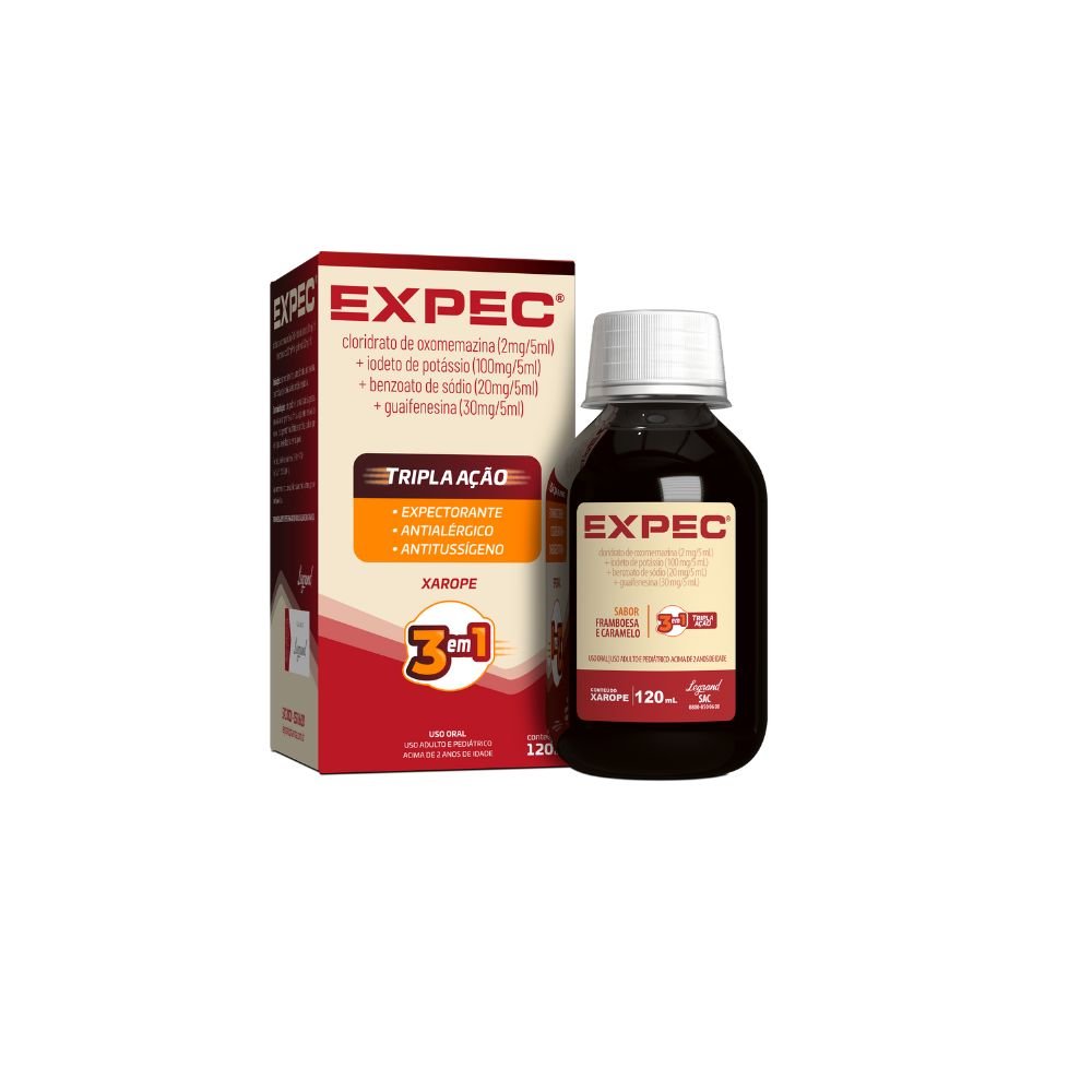 Xarope Expec Tripla Ação 120Ml