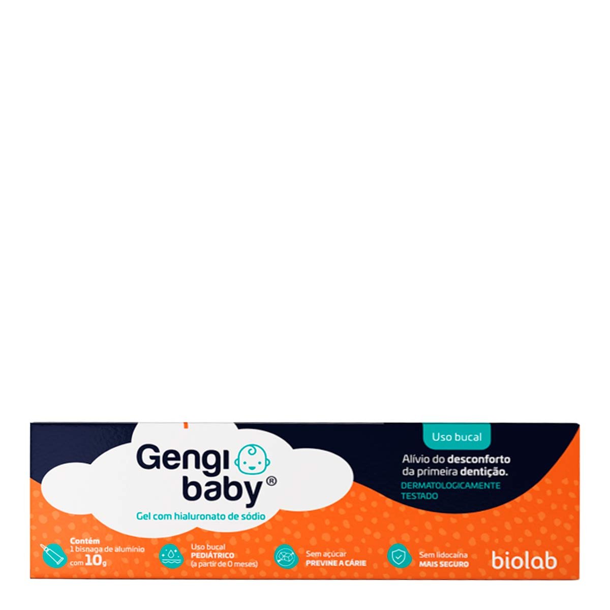 Gel Bucal Gengibaby Biolab 10g