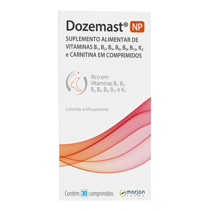 Suplemento Alimentar Dozemast NP Marjan 30 Comprimidos